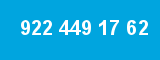 922 449 17 62 922 449 17 62